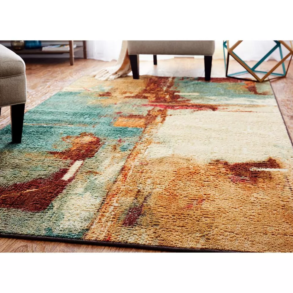 Aqua Fusion Multi 10 Ft. X 14 Ft. Abstract Area Rug By Mohawk Home | * Shop
