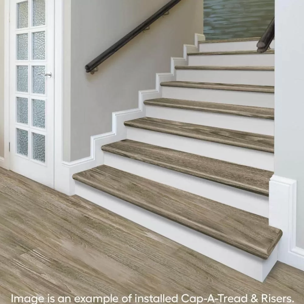 Arnica Lake Oak 1-11/16 In. T X 12-1/8 In. W X 47 In. L For Stairs 1 In. T Stair Tread And Reversible Riser Kit By Cap A Tread | * Best Sale
