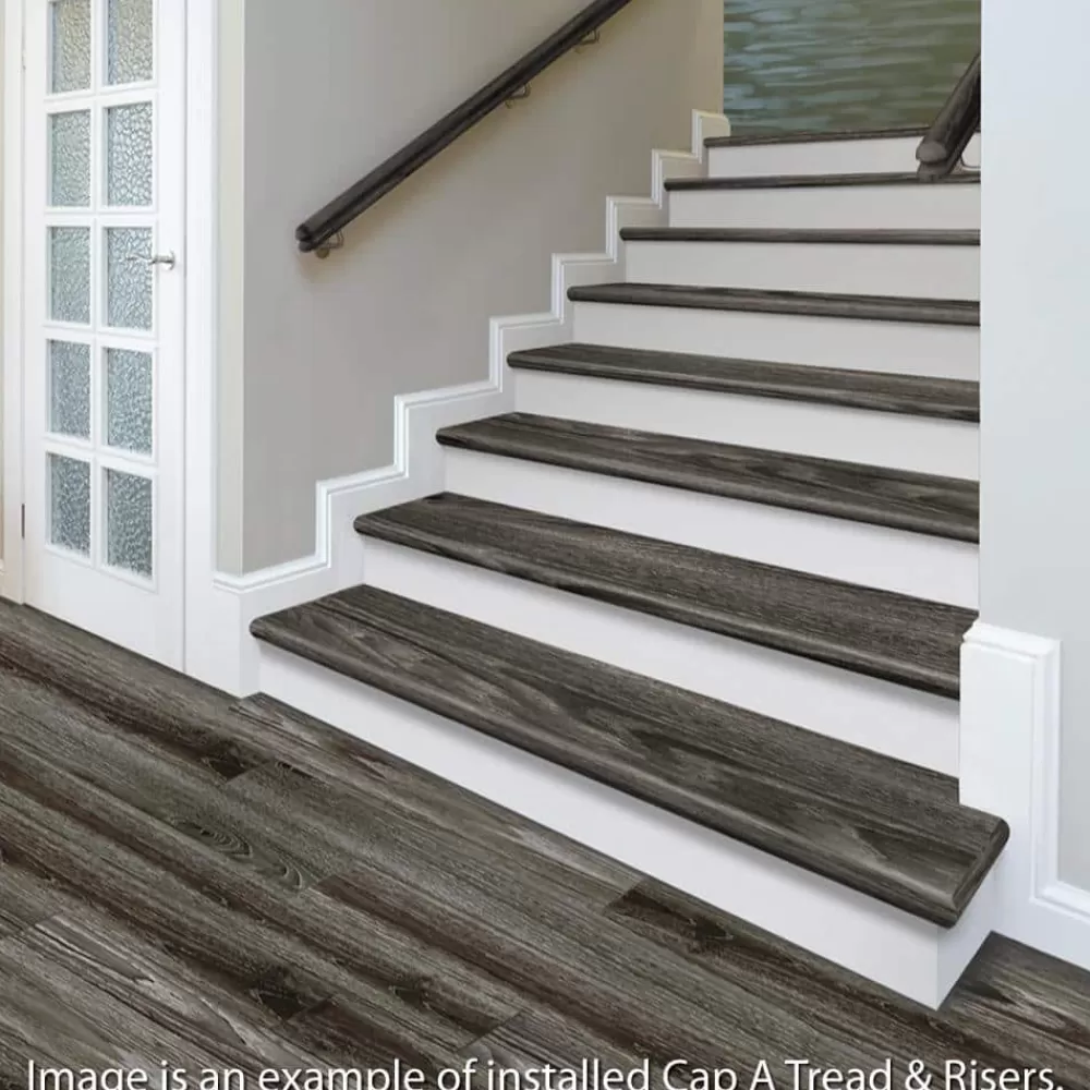 Auburn Scraped Oak 47 In. Length X 1/2 In. Deep X 7-3/8 In. Height Laminate Riser To Be Used With Cap A Tread | * Clearance