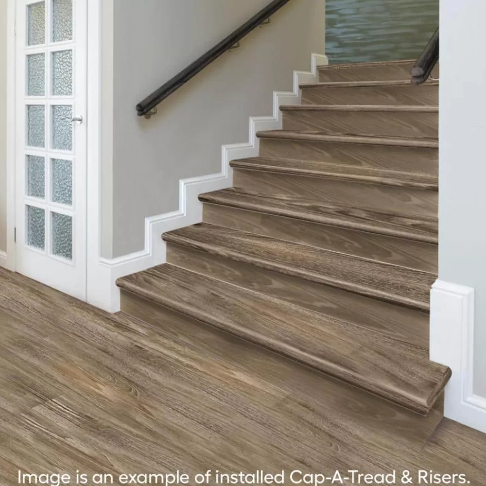Calusa 1-11/16 In. T X 12-1/8 In. W X 47 In. L For Stairs 1 In. T Stair Tread And Reversible Riser Kit By Cap A Tread | * Best