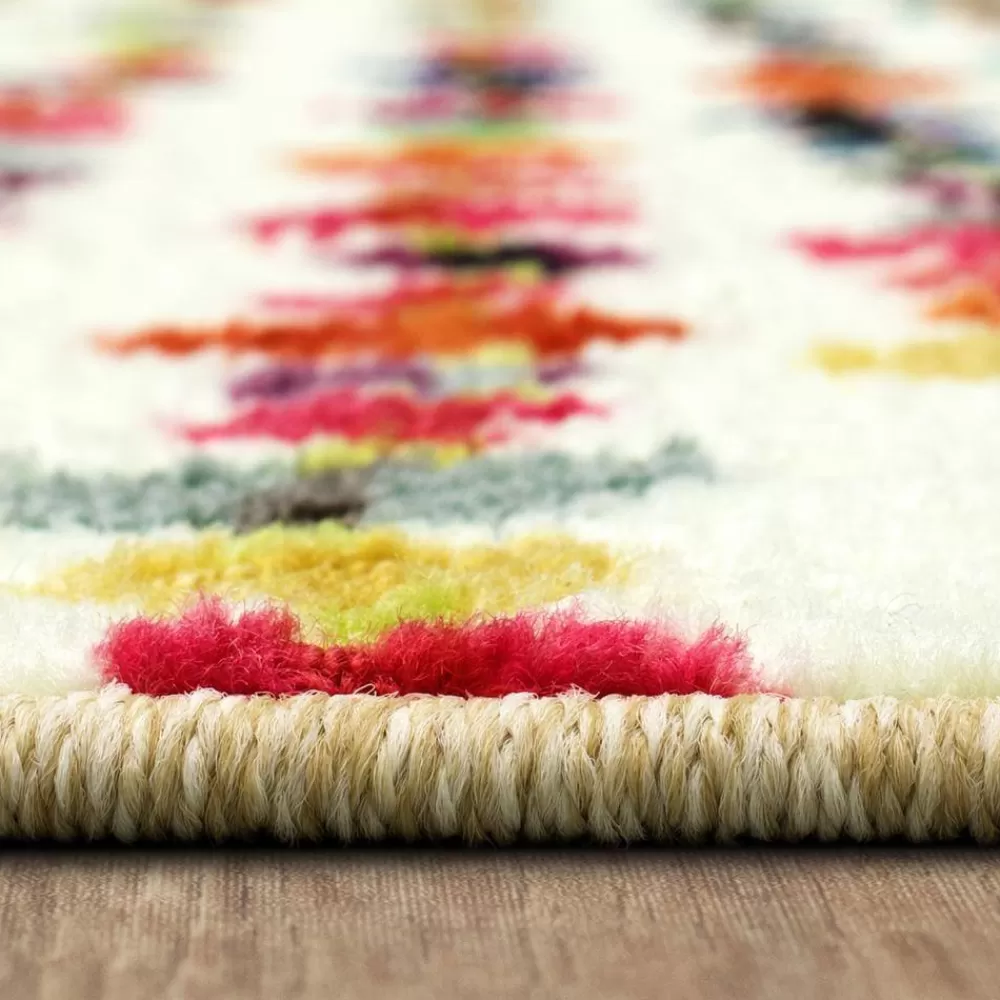 Delerus Multi 7 Ft. 6 In. X 10 Ft. Geometric Area Rug By Mohawk Home | * Outlet