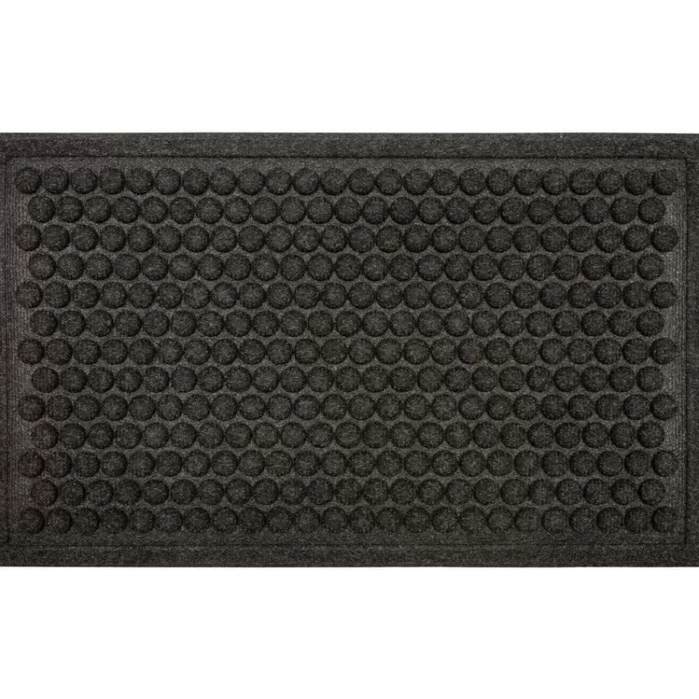 Dots Charcoal 24 In. X 36 In. Impressions Door Mat By Mohawk Home | * Shop