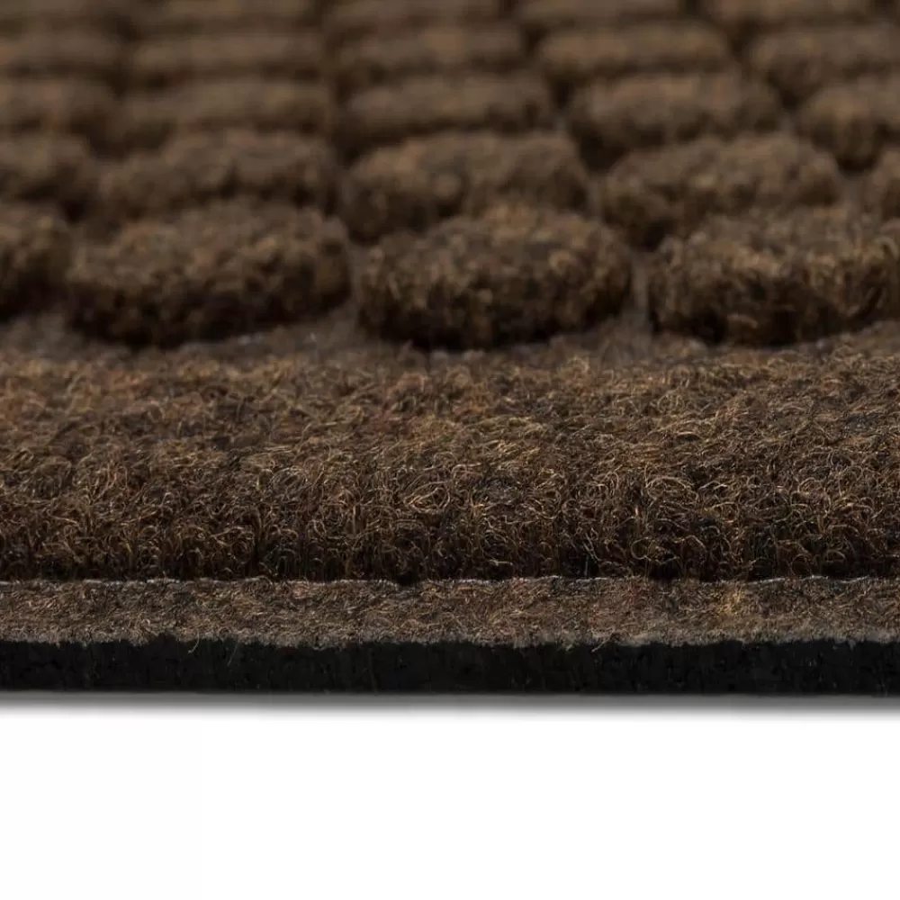 Dots Chocolate 18 In. X 30 In. Impressions Door Mat By Mohawk Home | * Discount