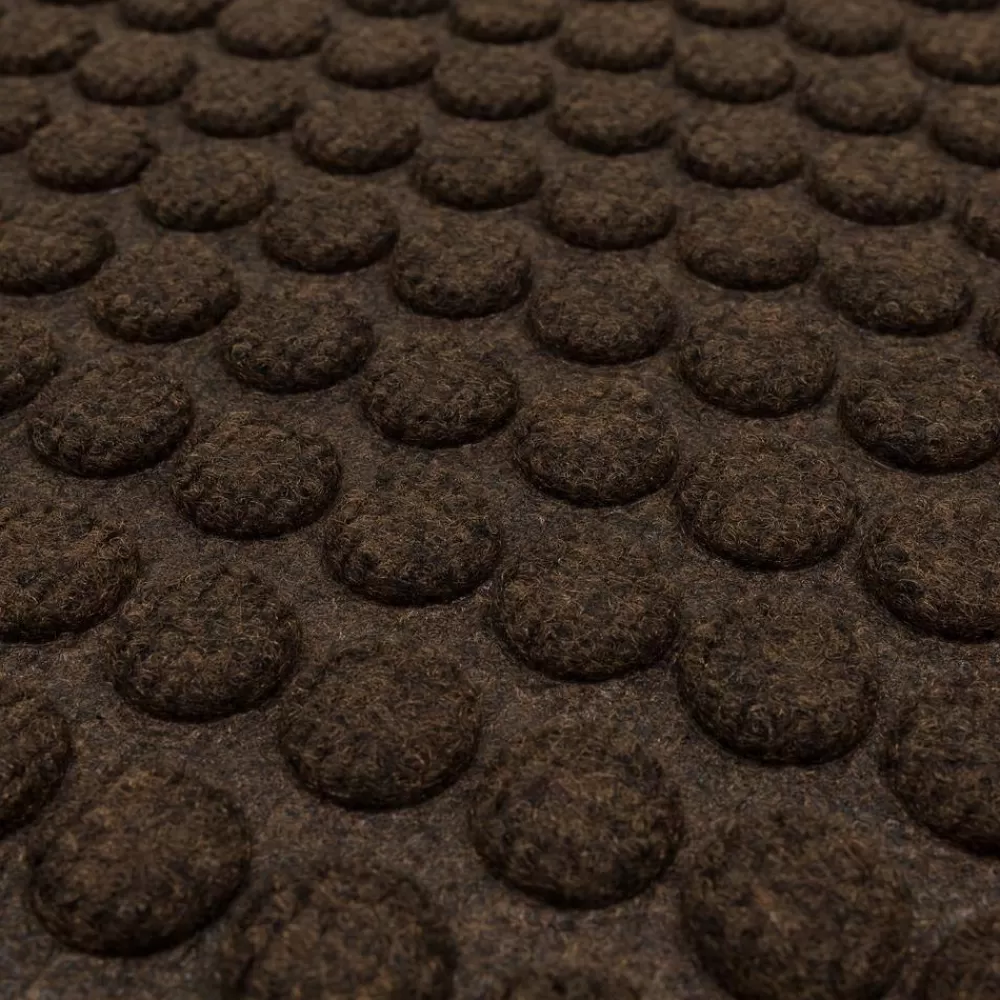 Dots Chocolate 18 In. X 30 In. Impressions Door Mat By Mohawk Home | * Discount