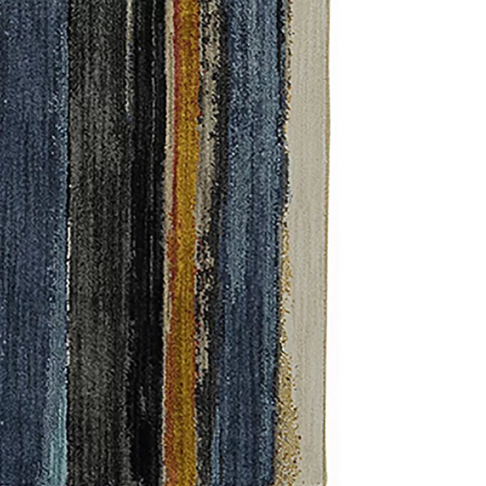Eureka Multi 5 Ft. X 8 Ft. Striped Area Rug By Mohawk Home | * Best