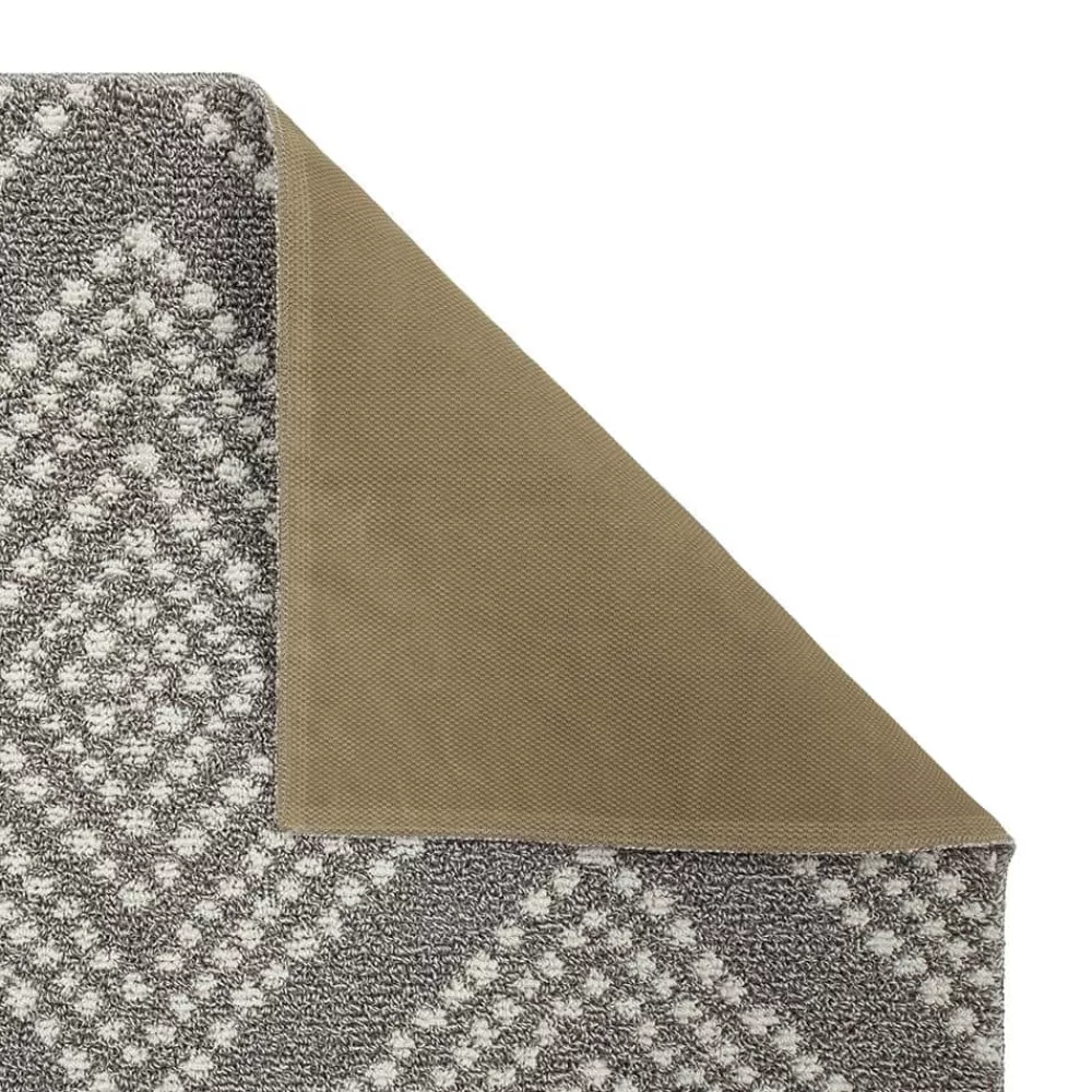 Fairholm Fog/Vaporous Gray 2 Ft. 6 In. X 3 Ft. 9 In. Geometric Machine Washable Area Rug By Mohawk Home | * Best