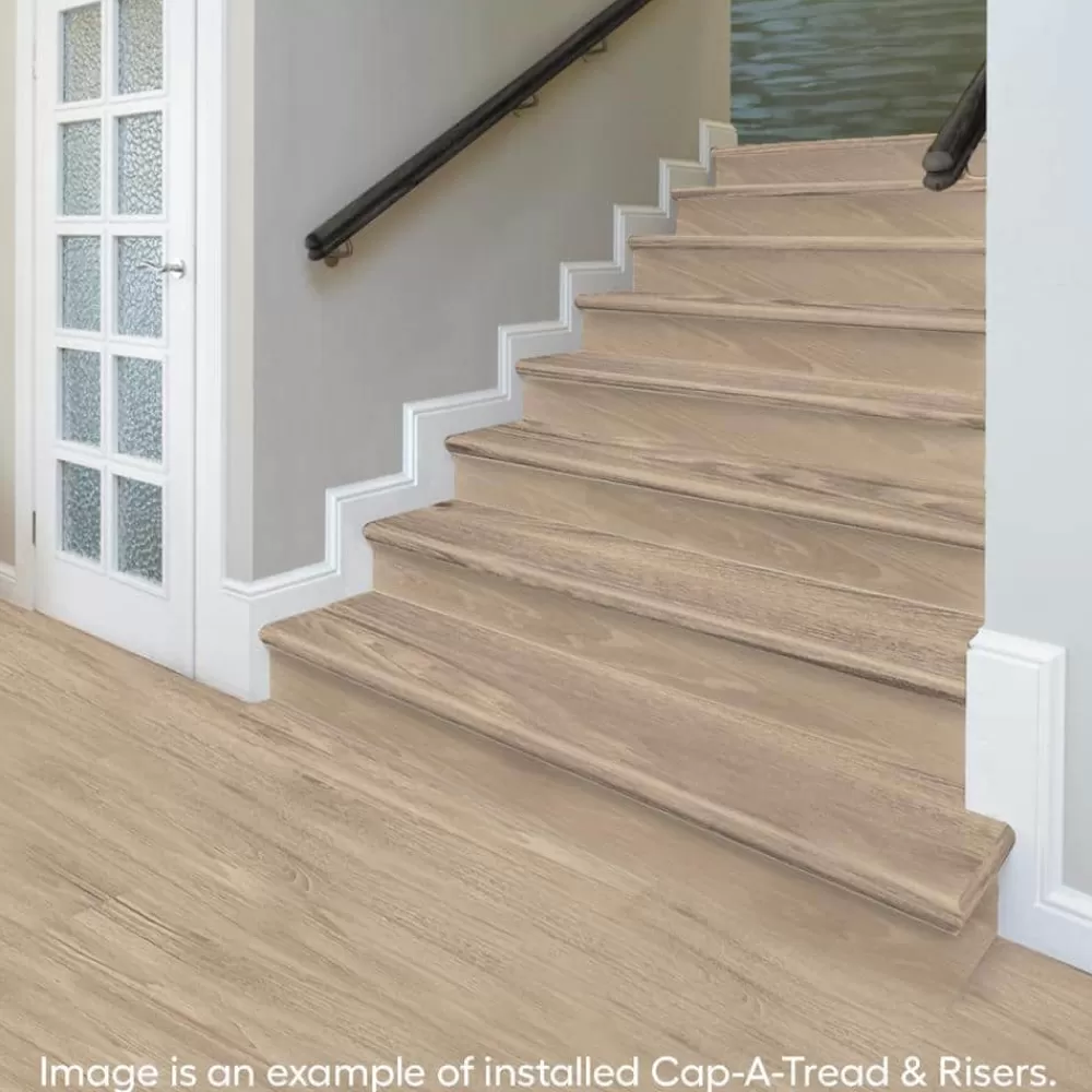 Hunt River Hickory Brown1-11/16 In. T X 12-1/8 In. W X 47 In. L For Stairs 1 In. T Stair Tread And Reversible Riser Kit By Cap A Tread | * Cheap