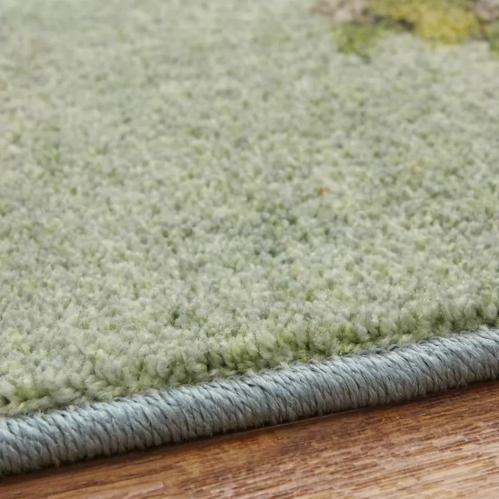 Merging Floral Green 8 Ft. X 10 Ft. Floral Area Rug By Mohawk Home | * Best