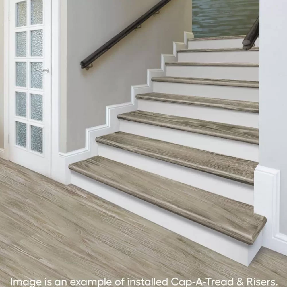 Moonstone Stair Tread And Reversible Riser Kit 47 In. L X 12-1/8 In. W X 2-3/16 In. T By Cap A Tread | * Sale
