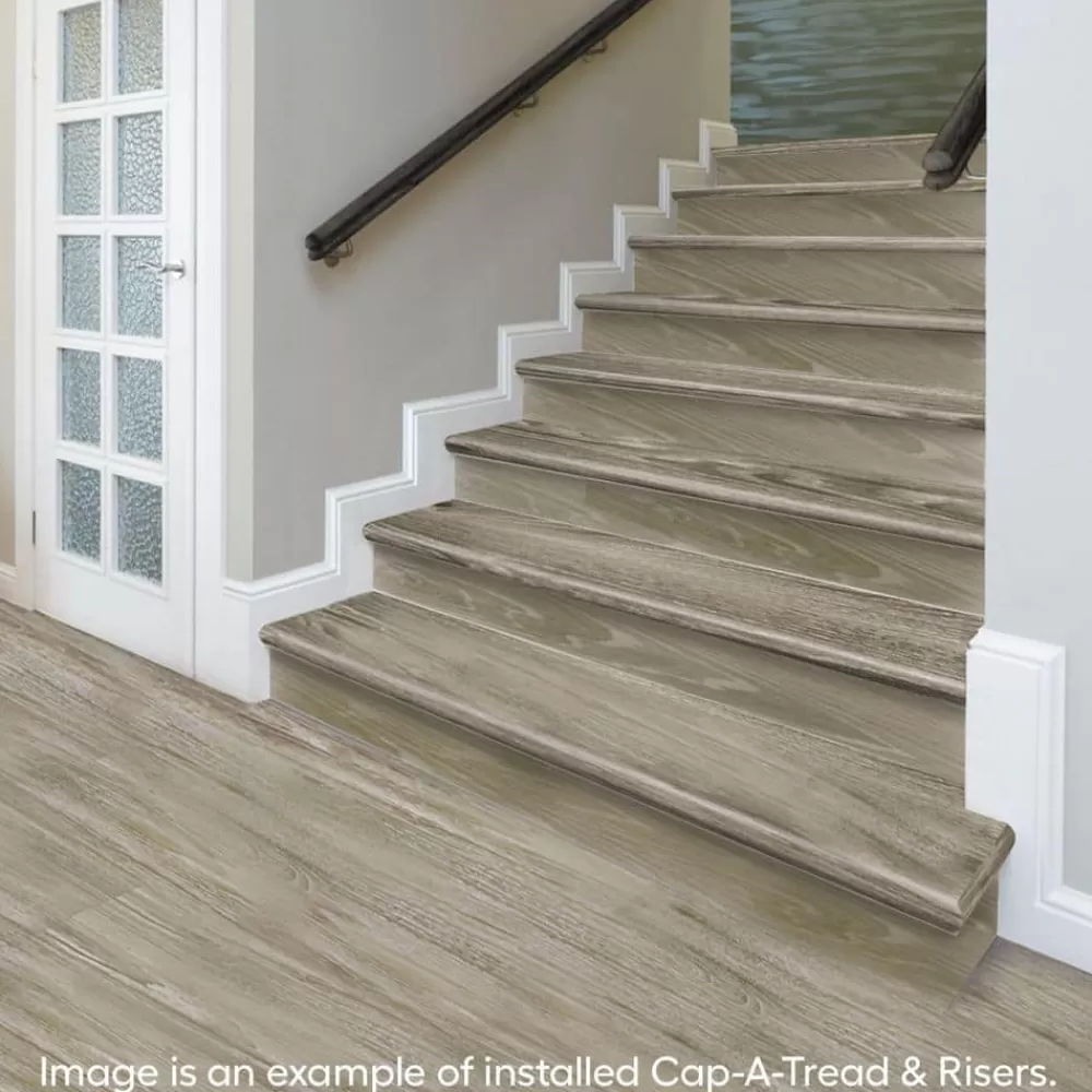 Moonstone Stair Tread And Reversible Riser Kit 47 In. L X 12-1/8 In. W X 2-3/16 In. T By Cap A Tread | * Sale