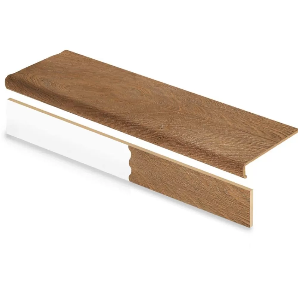 Perryridge Stair Tread And Reversible Riser Kit 47 In. L X 12-1/8 In. W X 2-3/16 In. T For Stairs 1-1/8 In. To 1-3/4″ T By Cap A Tread | * Clearance
