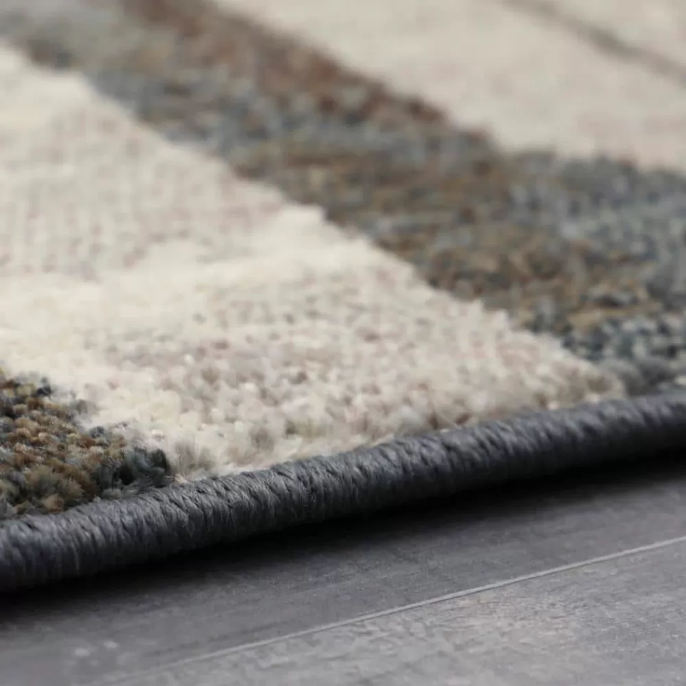 Pyramid Lake Taupe 8 Ft. X 11 Ft. Abstract Area Rug By Mohawk Home | * Cheap