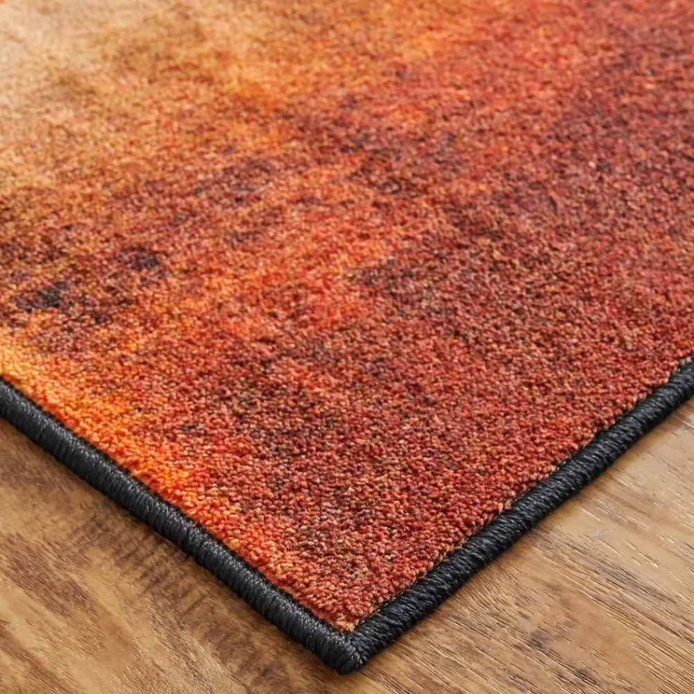 Rustburn Brown 8 Ft. X 10 Ft. Abstract Area Rug By Mohawk Home | * Hot