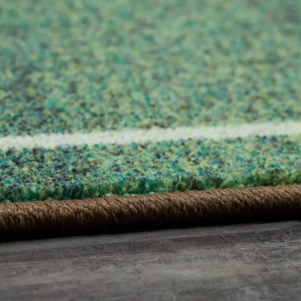 Soccer Field Green 8 Ft. X 10 Ft. Contemporary Area Rug By Mohawk Home | * Sale