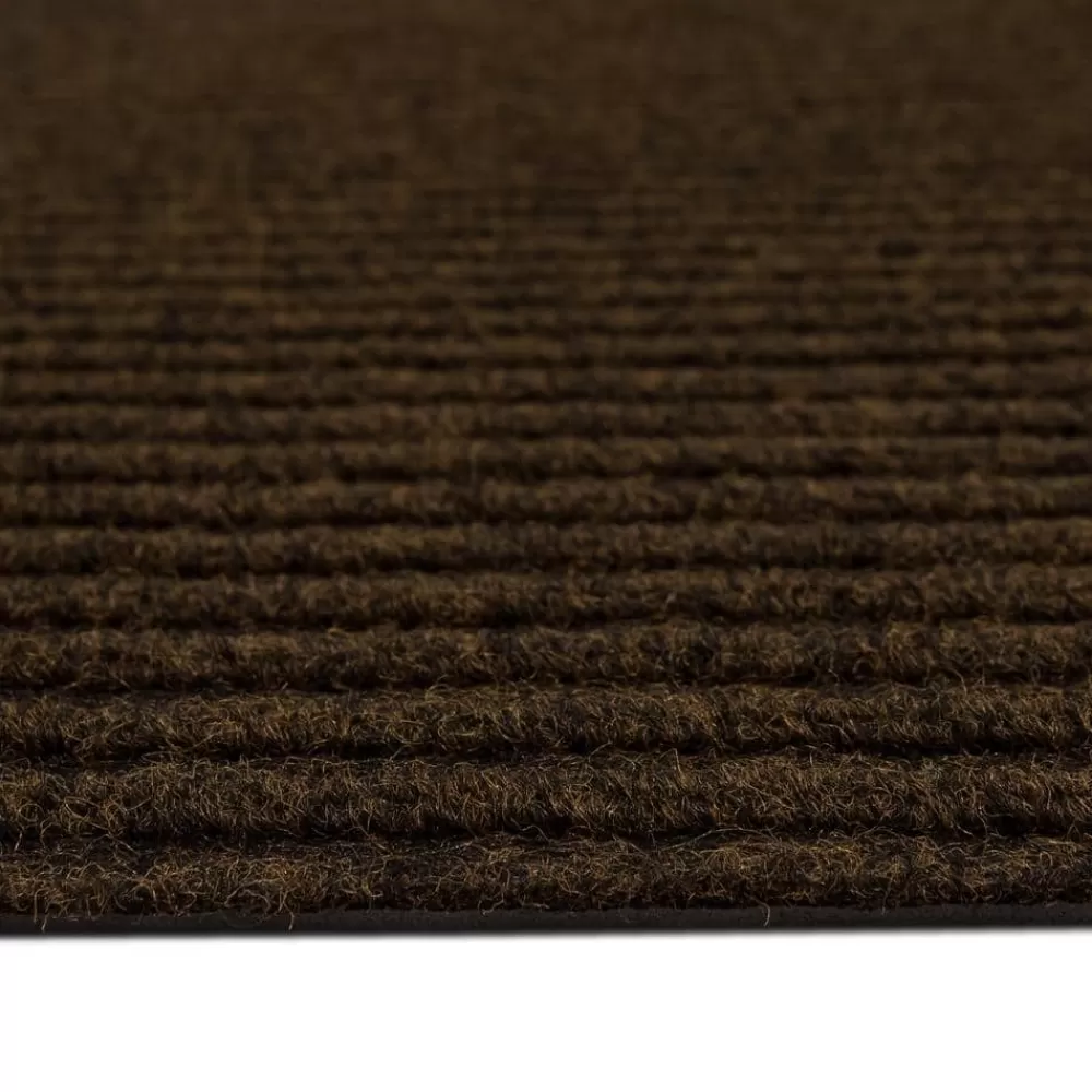 Striped Utility Mat Brown Indoor/Outdoor 36 In. X 48 In. Utility Door Mat By Mohawk Home | * Flash Sale