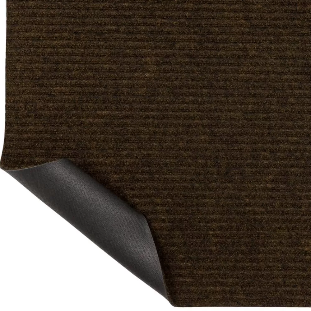 Striped Utility Mat Brown Indoor/Outdoor 36 In. X 48 In. Utility Door Mat By Mohawk Home | * Flash Sale