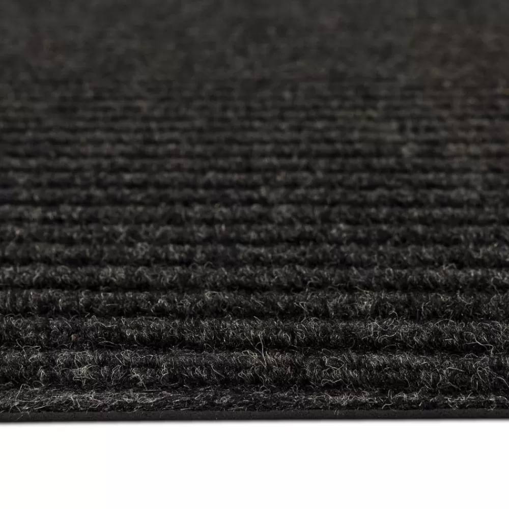 Striped Utility Mat Charcoal Indoor/Outdoor 24 In. X 60 In. Utility Door Mat By Mohawk Home | * Online