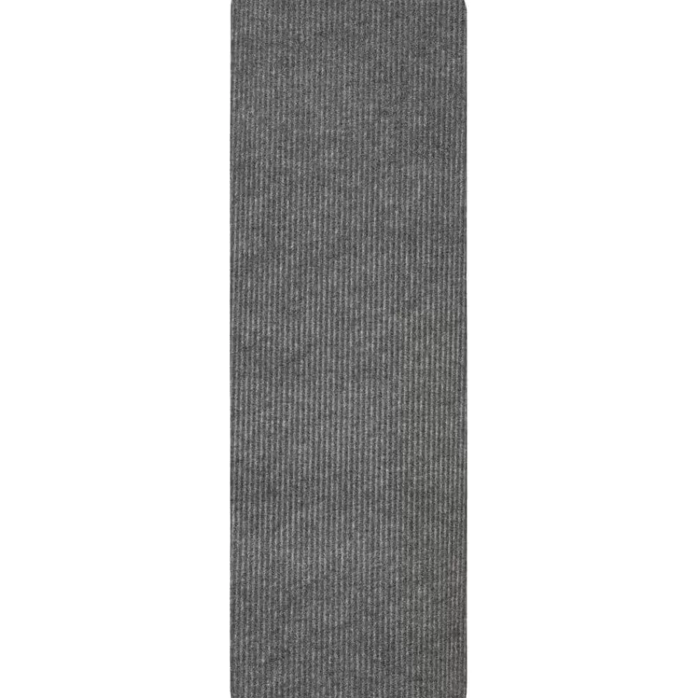 Striped Utility Mat Grey Indoor/Outdoor 24 In. X 72 In. Utility Door Mat By Mohawk Home | * Cheap