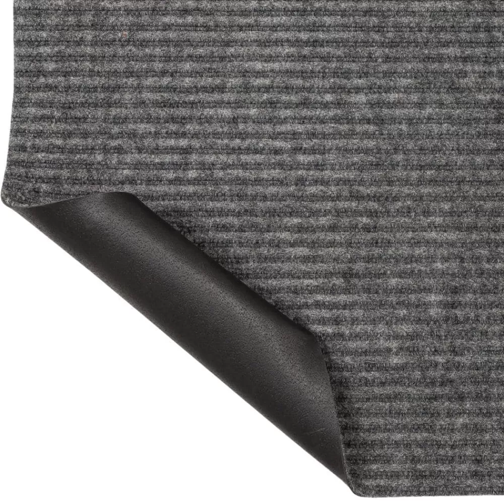 Striped Utility Mat Grey Indoor/Outdoor 36 In. X 48 In. Utility Door Mat By Mohawk Home | * Best Sale