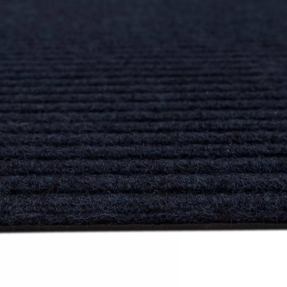 Striped Utility Mat Indigo Indoor/Outdoor 24 In. X 60 In. Utility Door Mat By Mohawk Home | * Sale