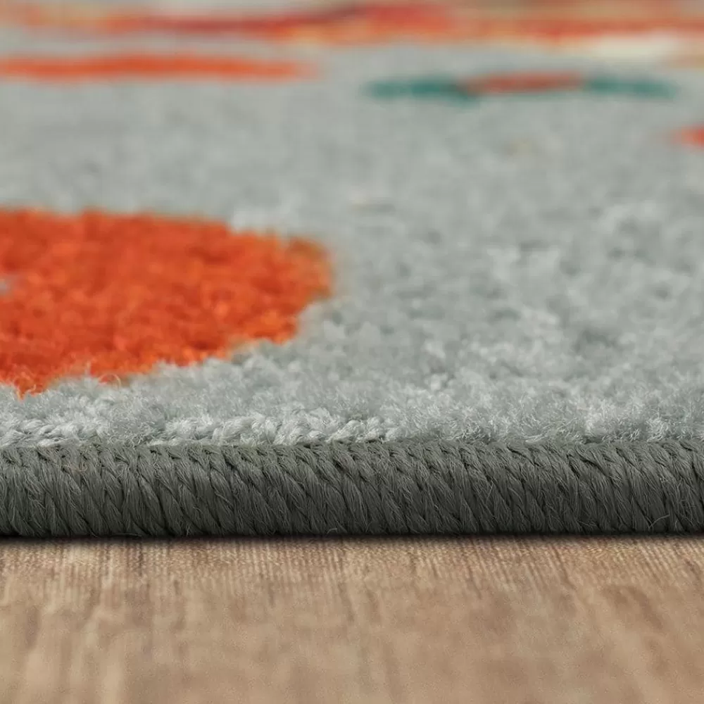 Tossed Floral Multi 2 Ft. X 8 Ft. Machine Washable Abstract Runner Rug By Mohawk Home | * Outlet