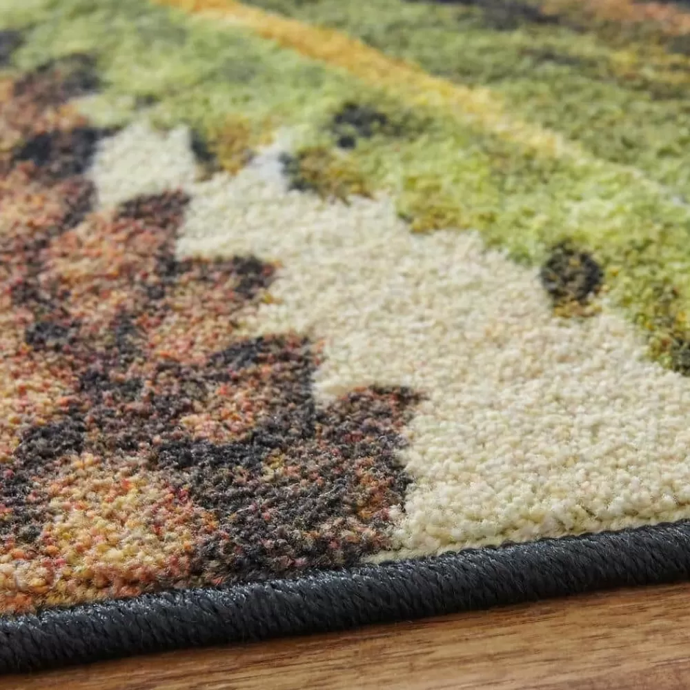 Verde Palm Green 8 Ft. X 10 Ft. Tropical Area Rug By Mohawk Home | * New
